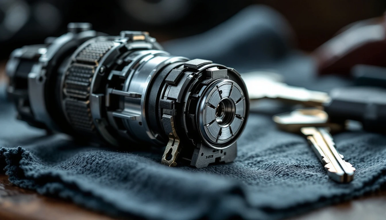 Mazda CX-5 ignition lock cylinder being repaired during a mobile locksmith service call in Fort Worth, Texas
