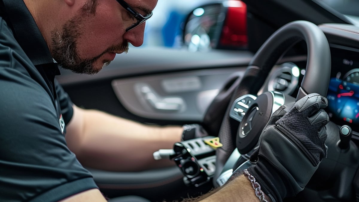 Mercedes ELV Steering Lock Repair (W204) - Fort Worth TX